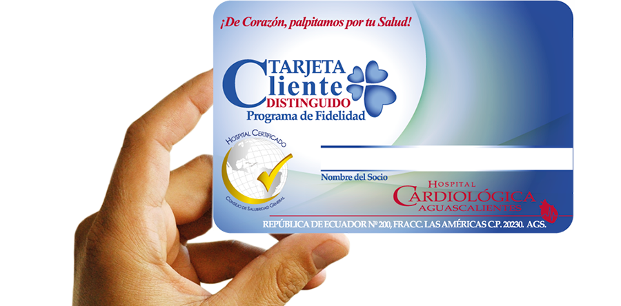 Tarjeta Cliente Distinguido